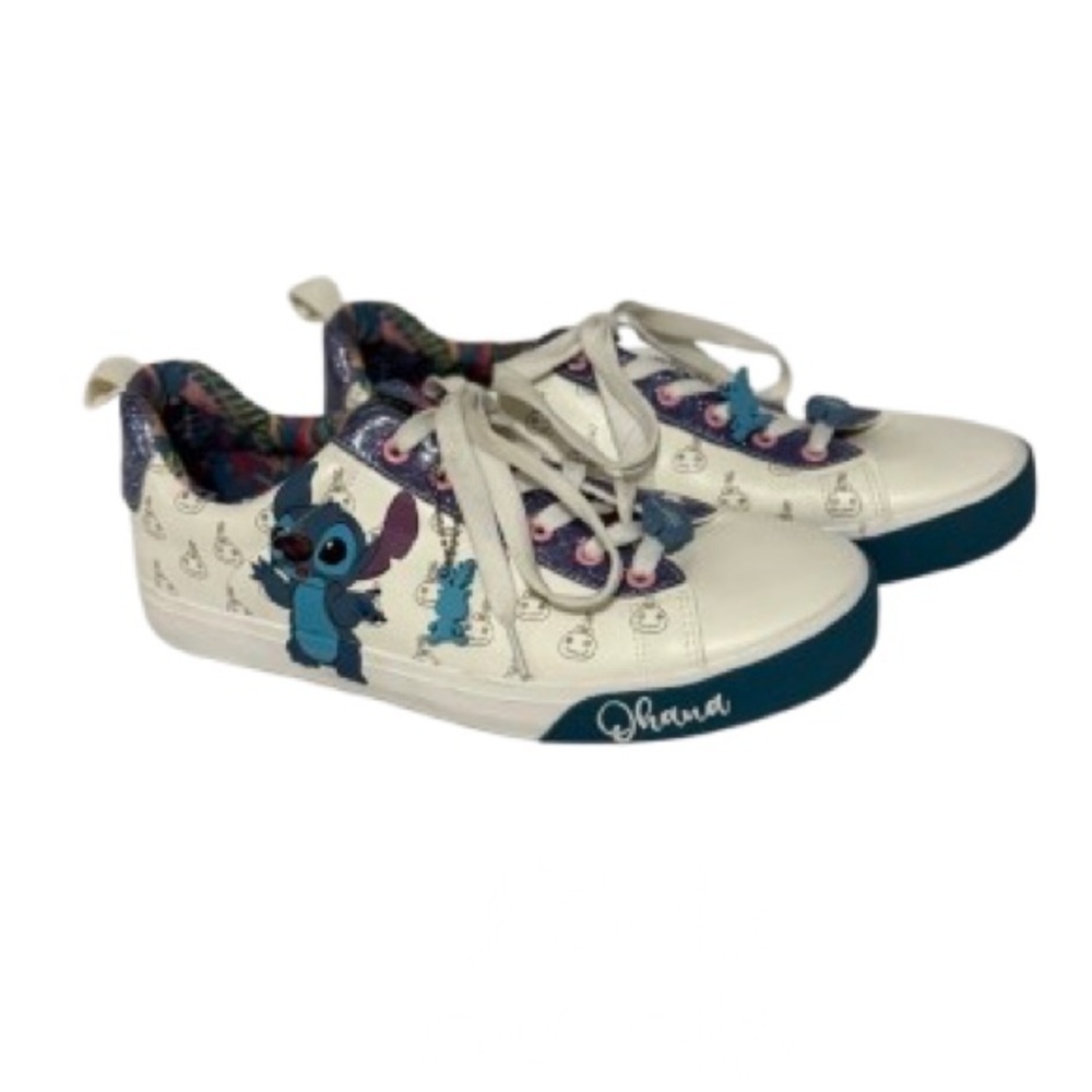Disney lilo and stitch women’s‎ low top lace up sneakers size 10